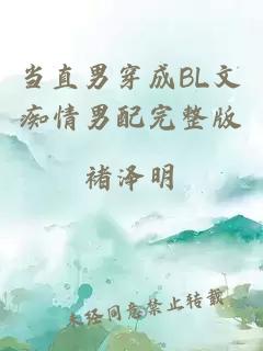 当直男穿成BL文痴情男配完整版