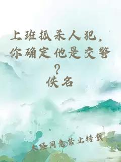 上班抓杀人犯，你确定他是交警？